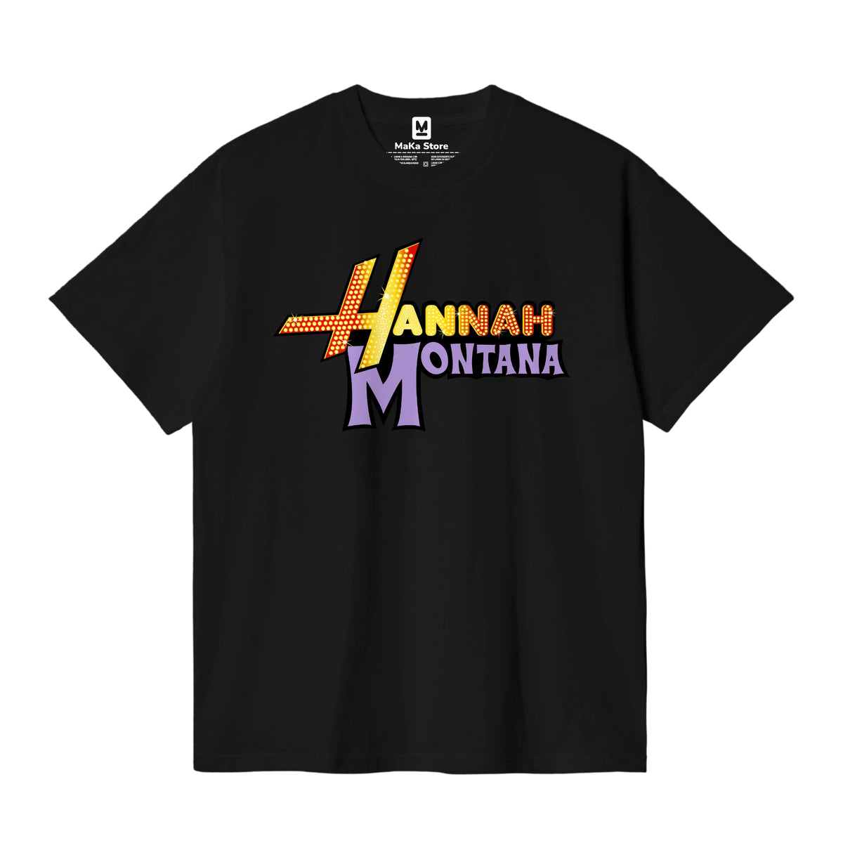 Polo Hanna Montana — Negro