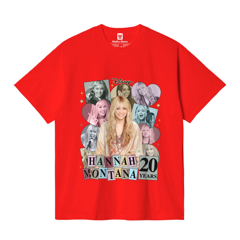 Polo Hannah Montana 20 años — Rojo