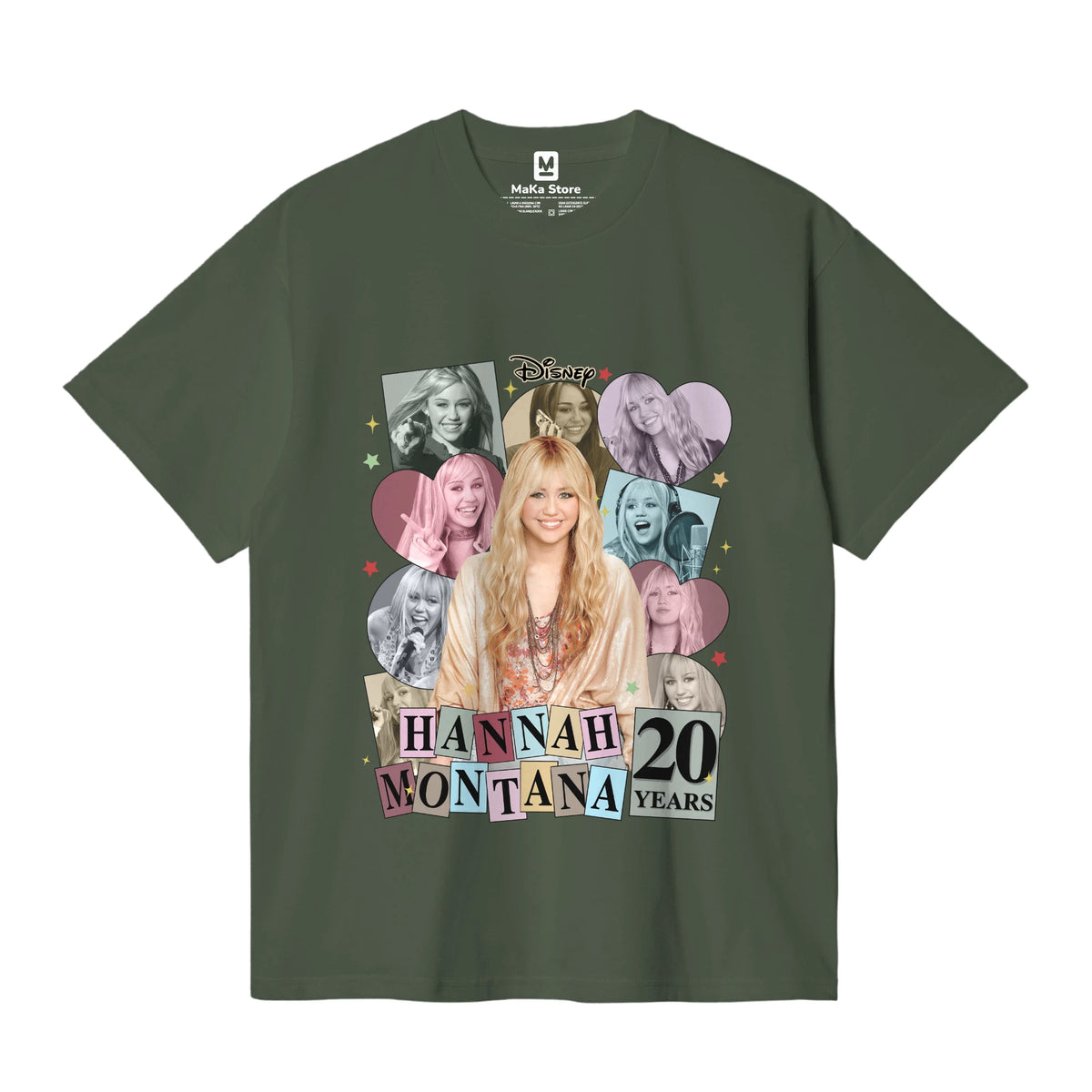 Polo Hannah Montana 20 años — Verde