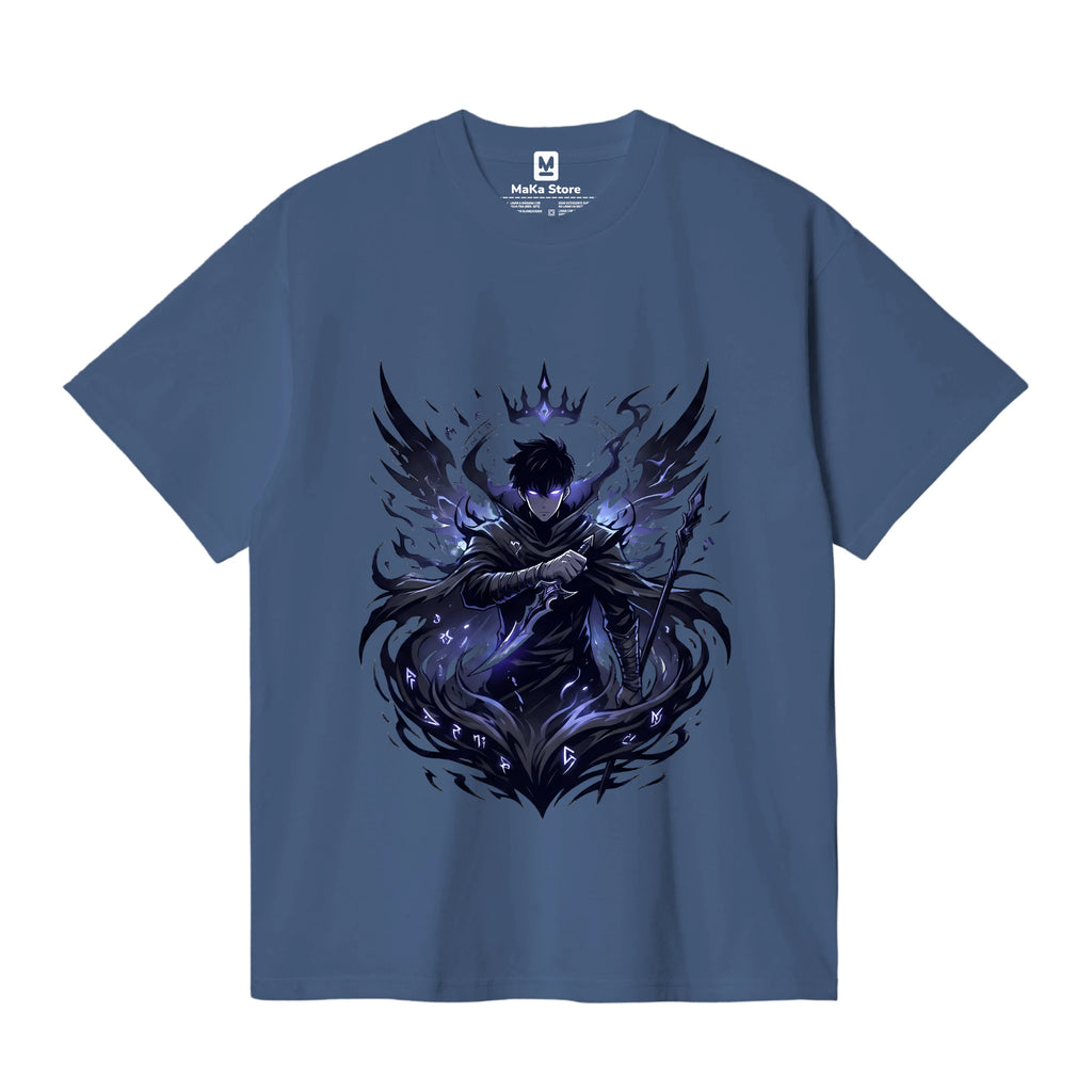 Polo Sung Jin-woo - Shadow Monarch — Azul Acero