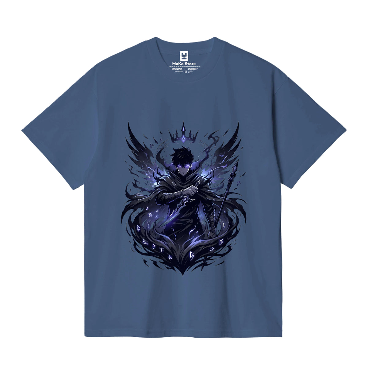 Polo Sung Jin-woo - Shadow Monarch — Azul Acero