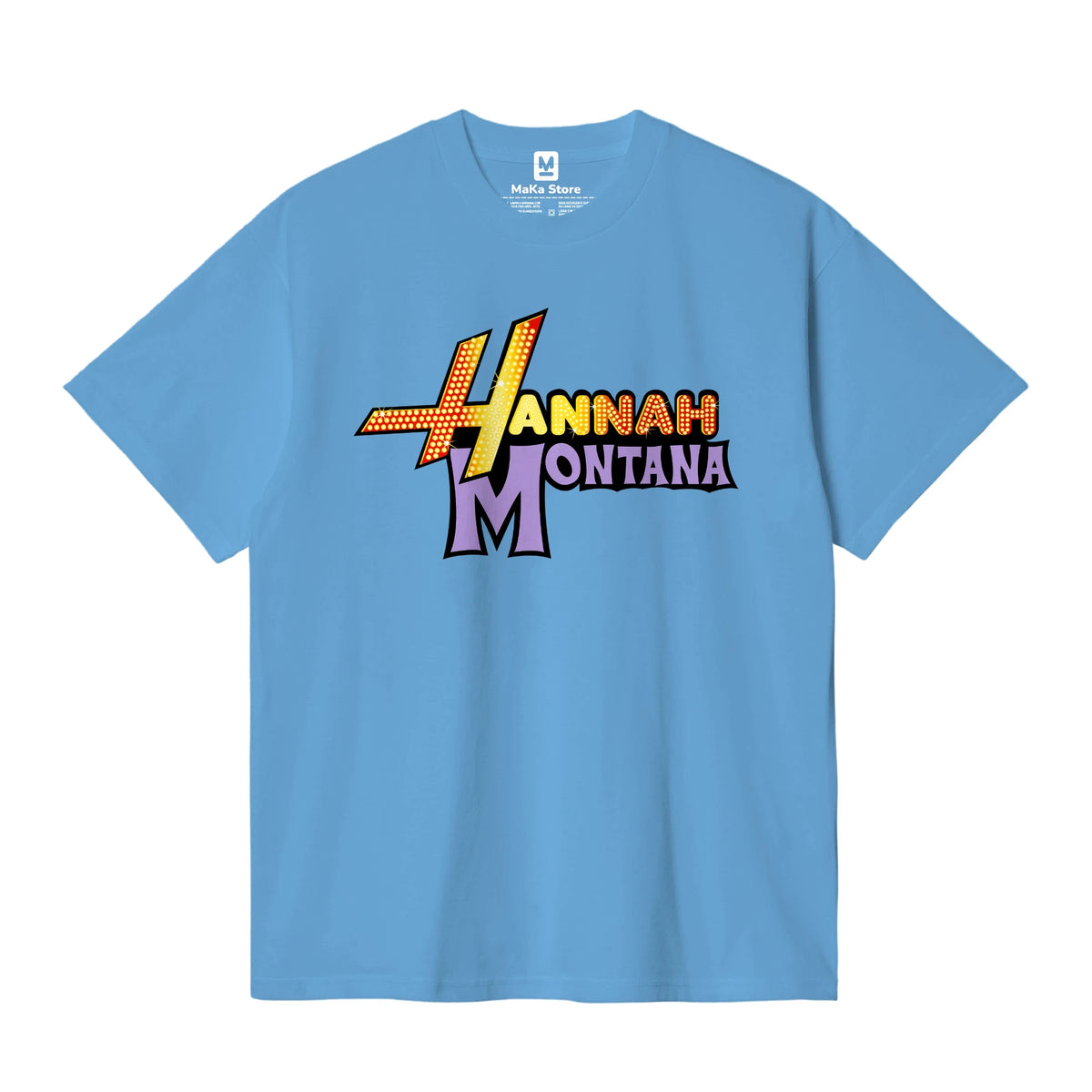 Polo Hanna Montana — Azul Claro