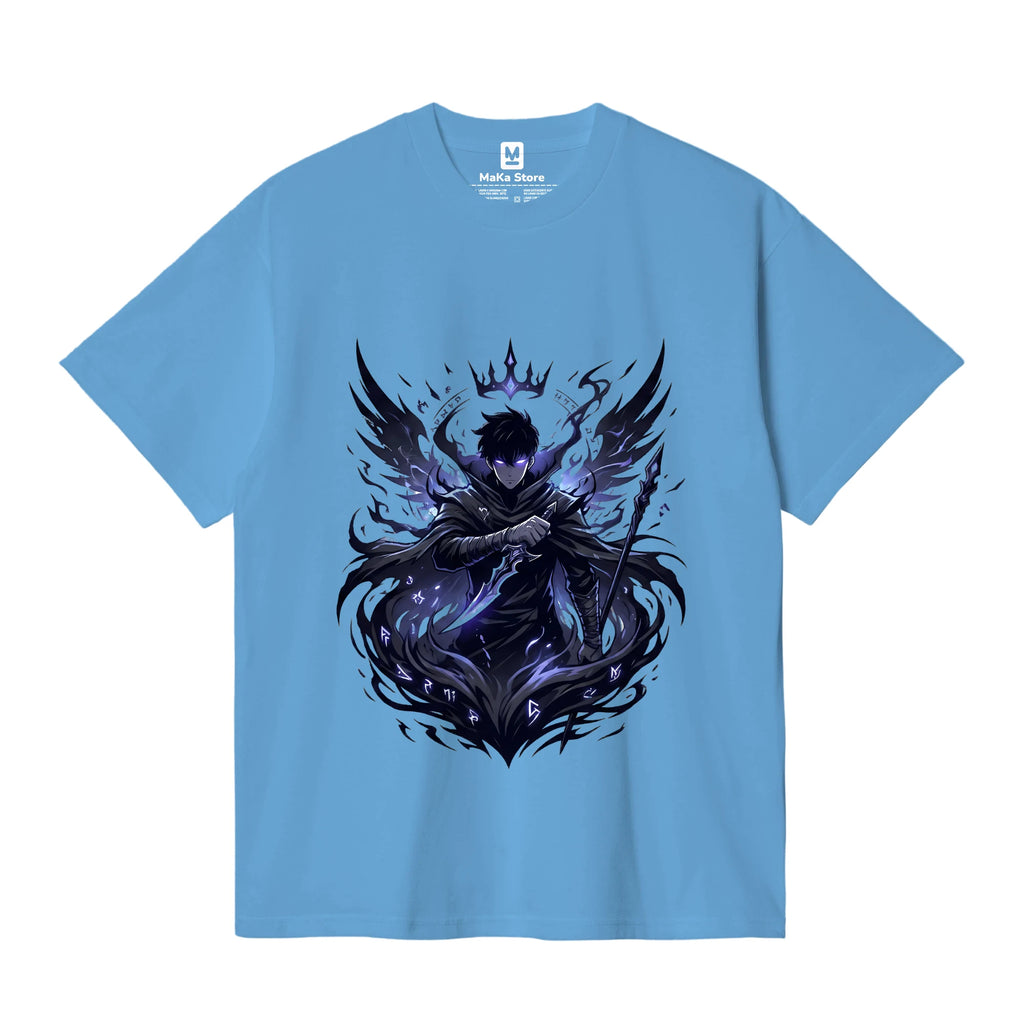 Polo Sung Jin-woo - Shadow Monarch — Azul Claro