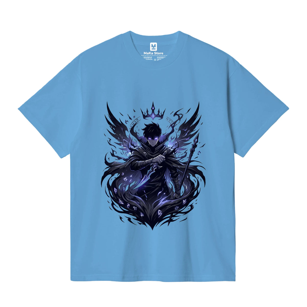 Polo Sung Jin-woo - Shadow Monarch — Azul Claro