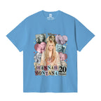 Polo Hannah Montana 20 años — Azul Claro