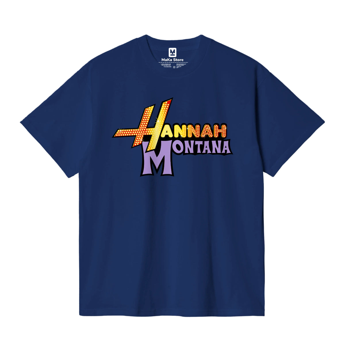 Polo Hanna Montana — Azul Oscuro