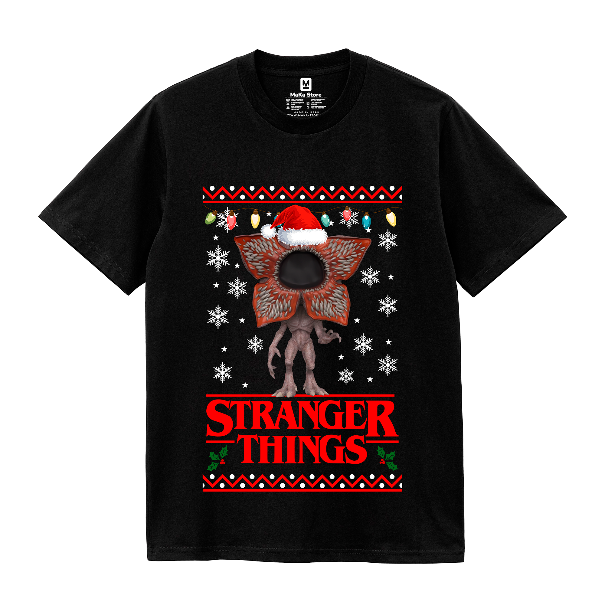 Polo Demagorgon Christmas - Stranger Things