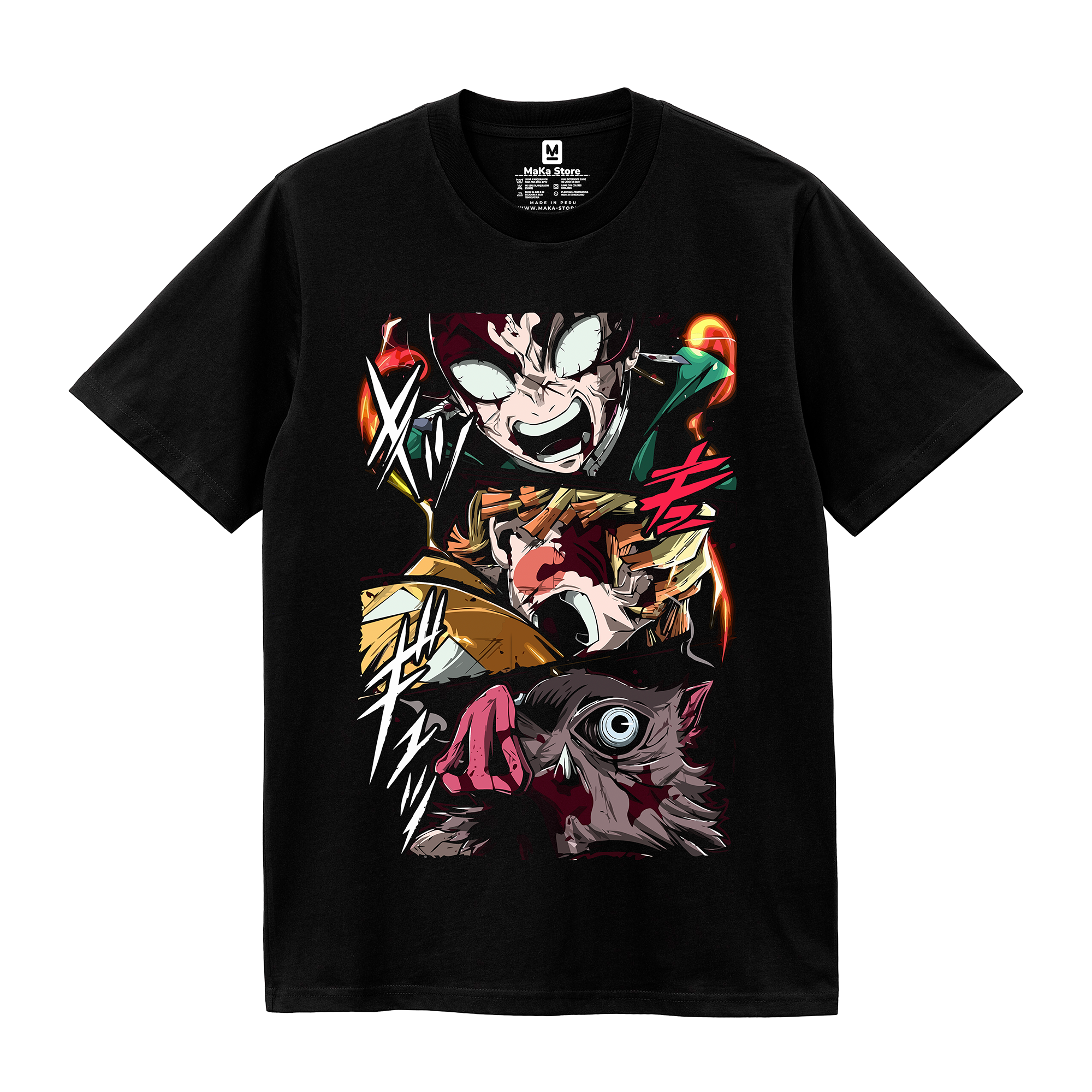 Polo Tanjiro - Zenitsu - Inosuke