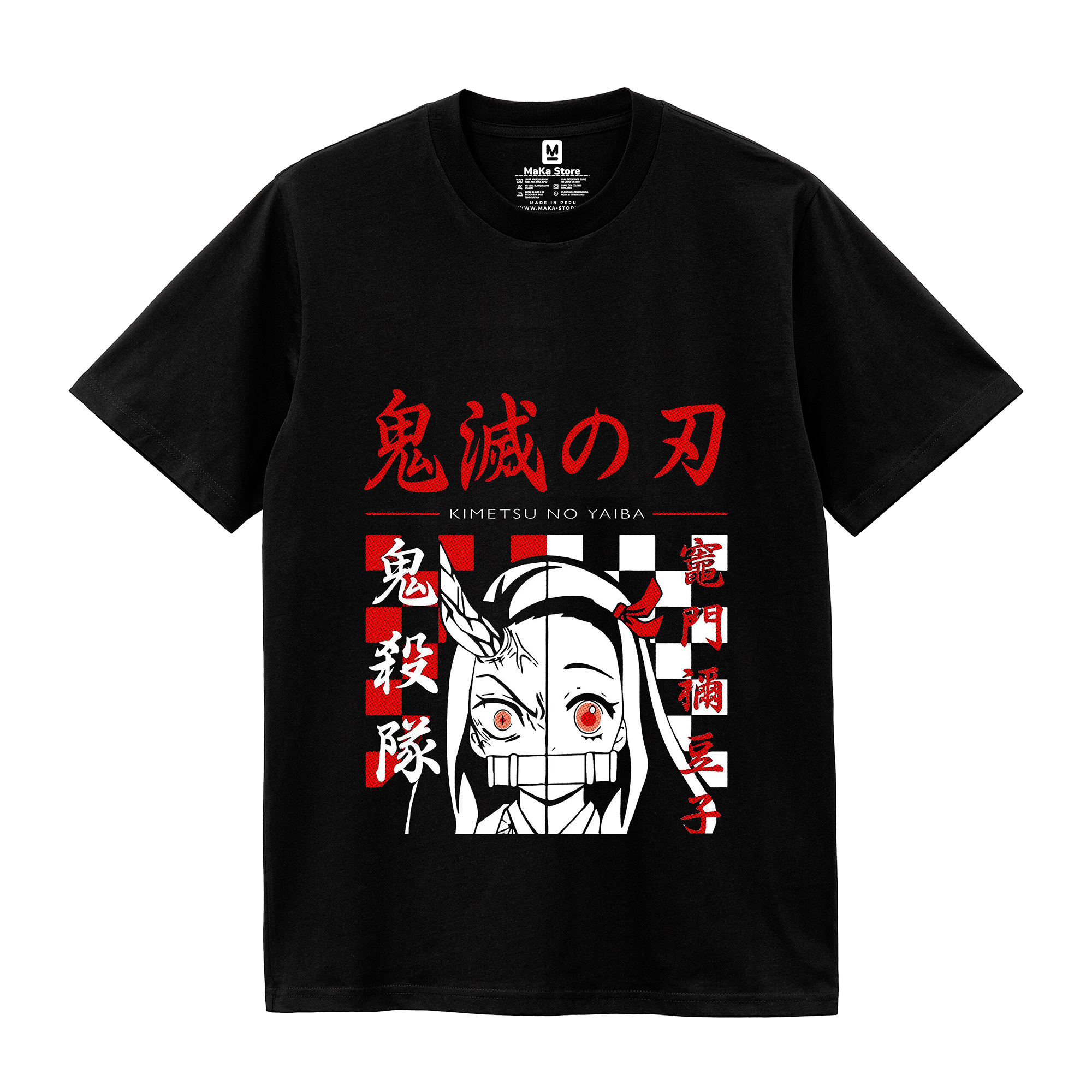 Polo Nezuko Modelo 12 - Demon Slayer (Kimetsu no Yaiba)