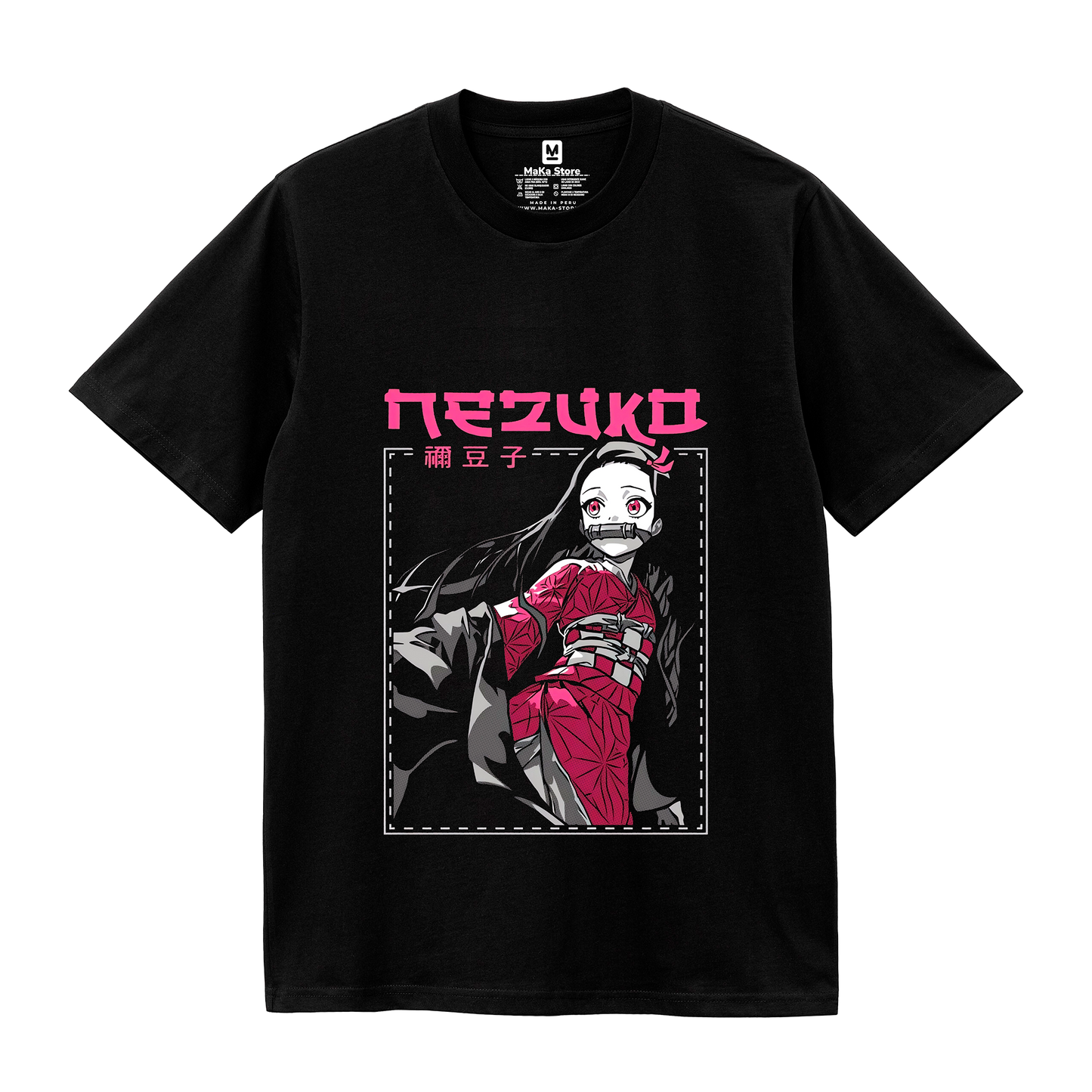 Polo Nezuko Modelo 15 - Demon Slayer (Kimetsu no Yaiba)