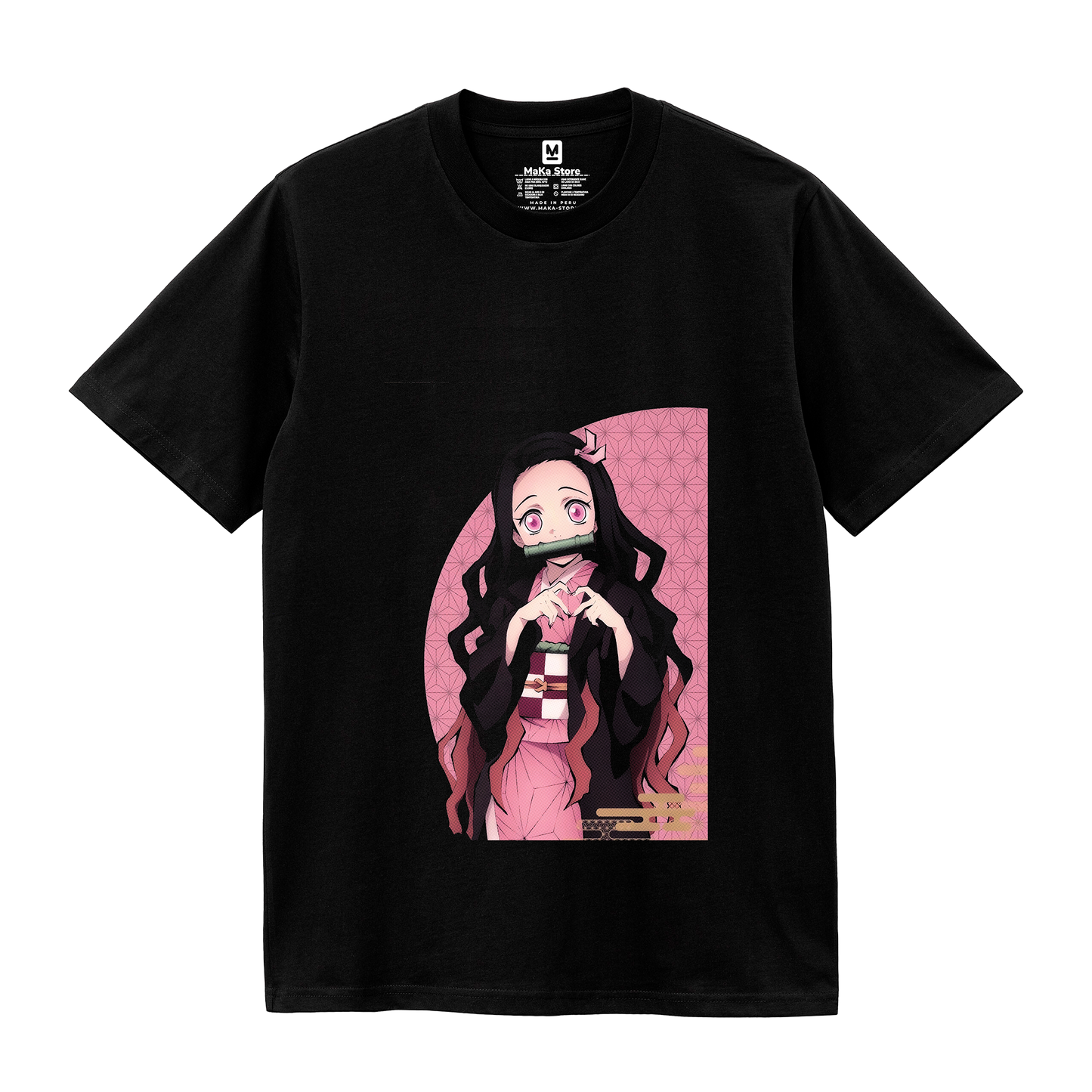 Polo Nezuko Modelo 9 - Demon Slayer (Kimetsu no Yaiba)
