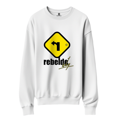 Polera Rebelde Way - Logo Amarillo