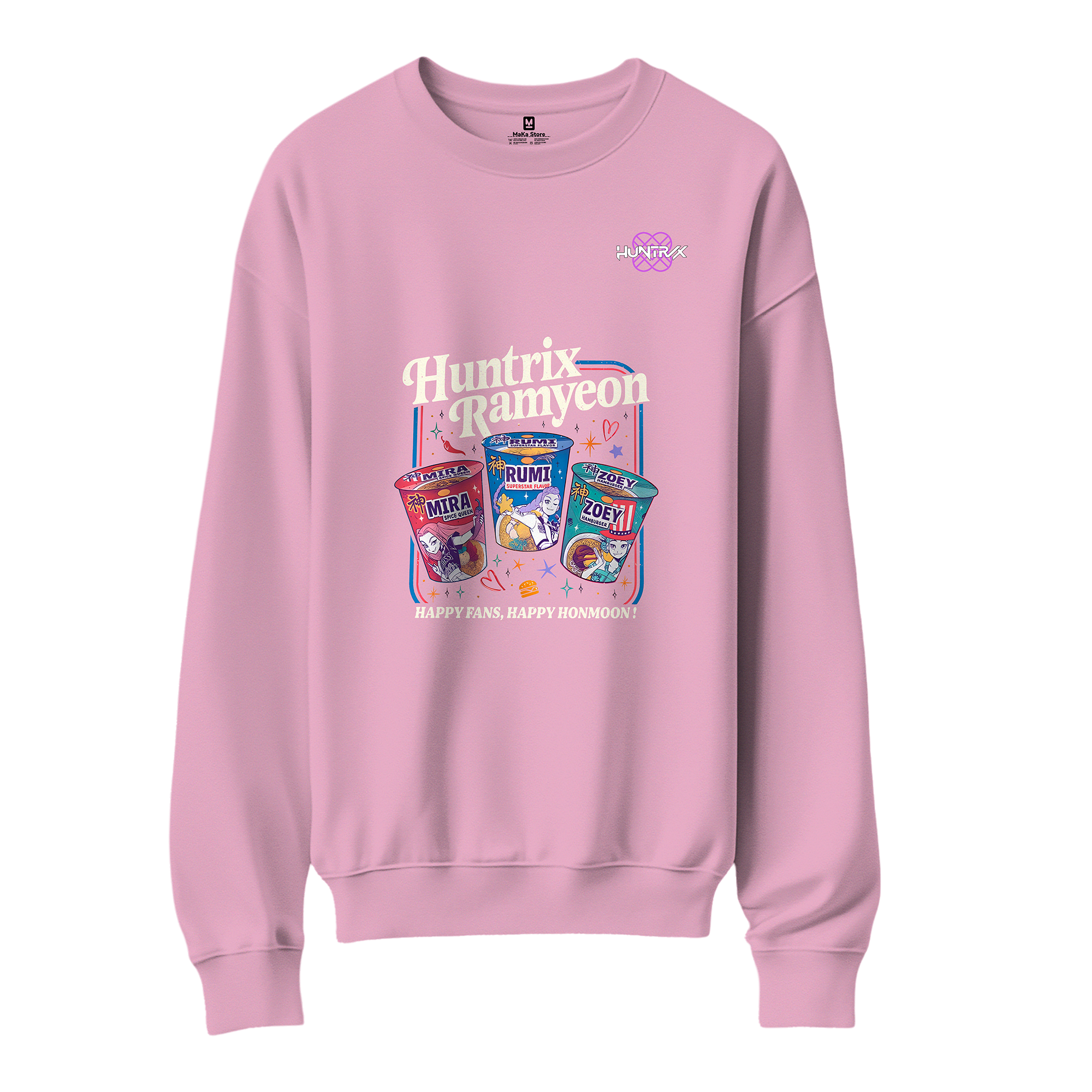 Polera Ramyeon Guerreras K-Pop (Demon Hunters - Huntrix)