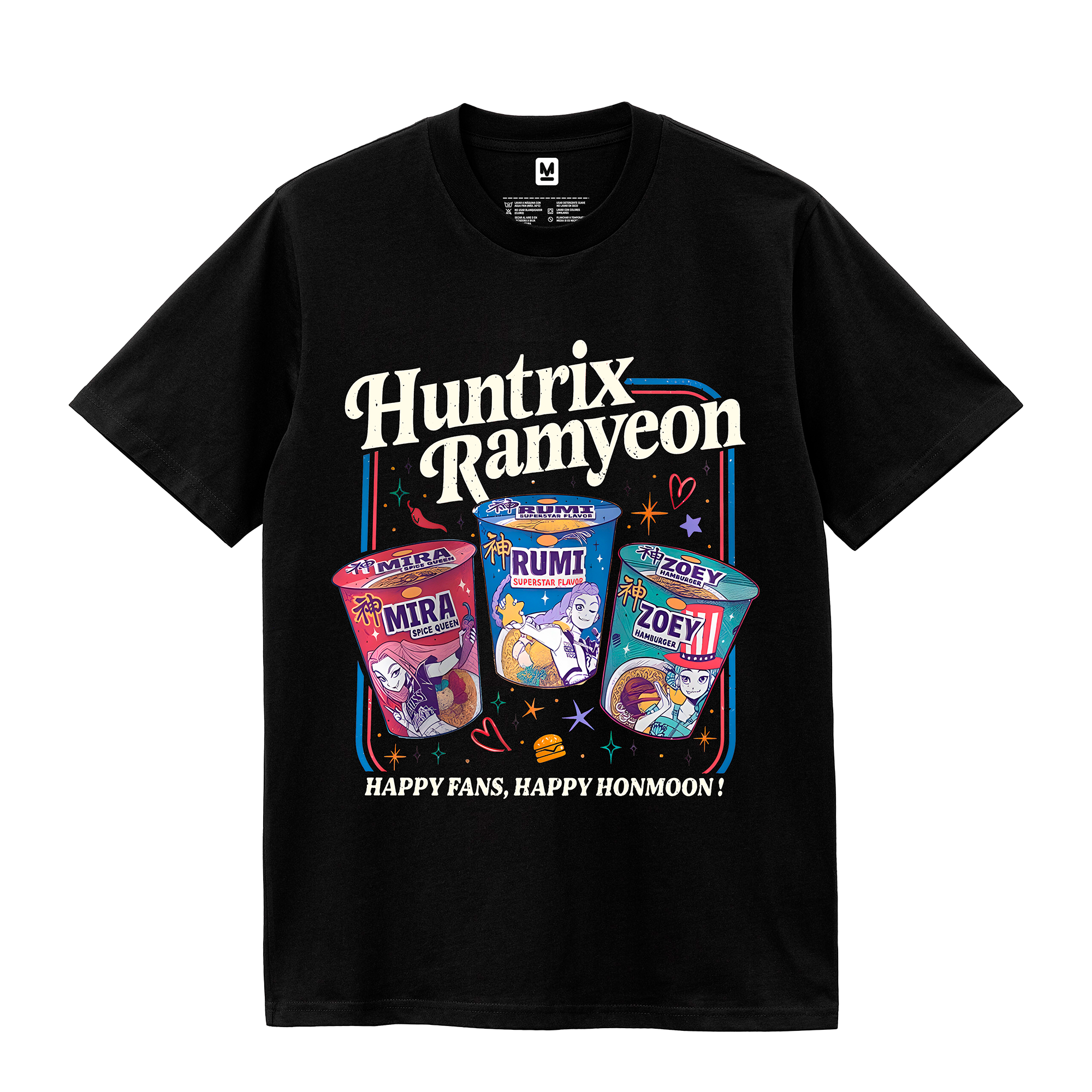 Polo Ramyeon Guerreras K-Pop (Demon Hunters - Huntrix)
