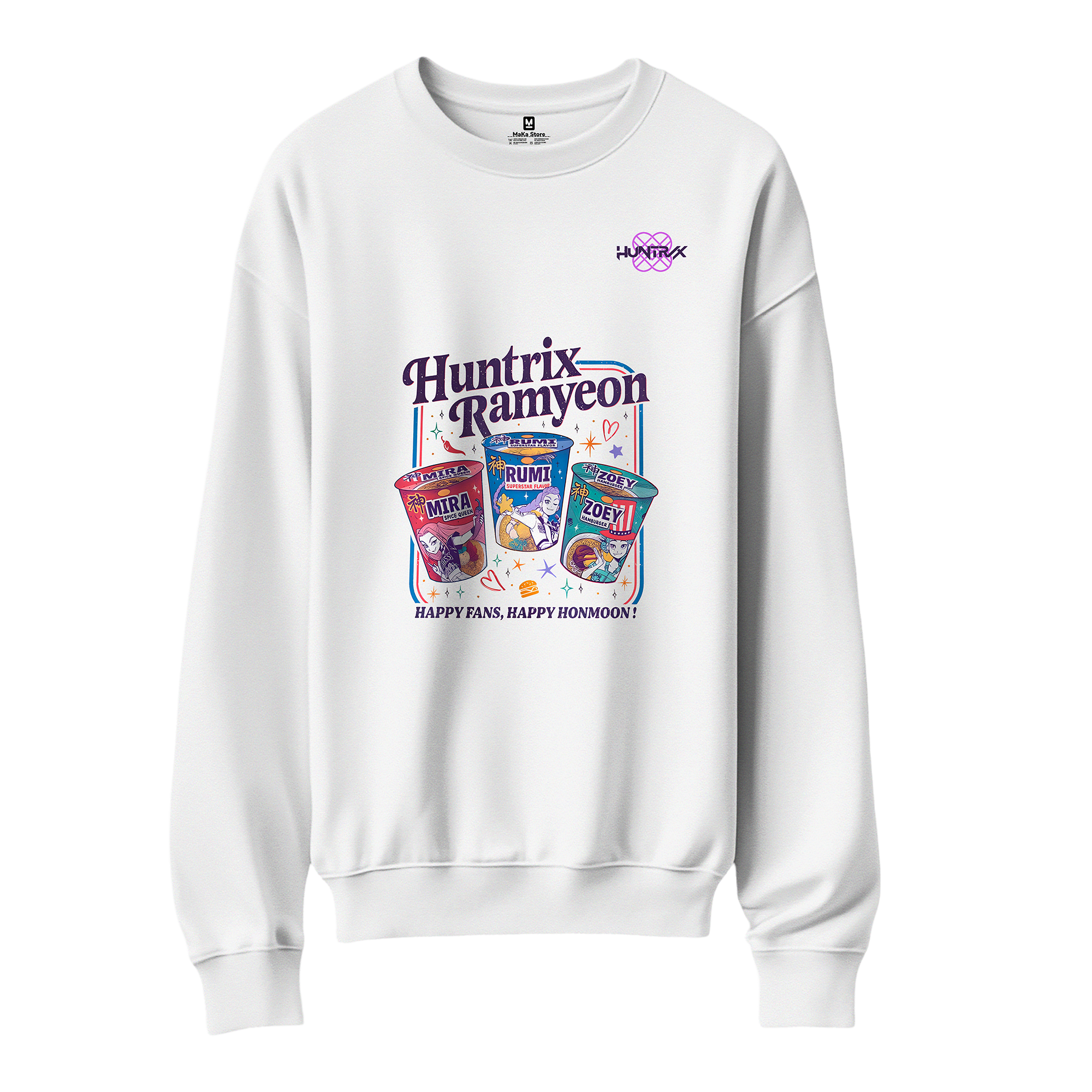 Polera Ramyeon Guerreras K-Pop (Demon Hunters - Huntrix)