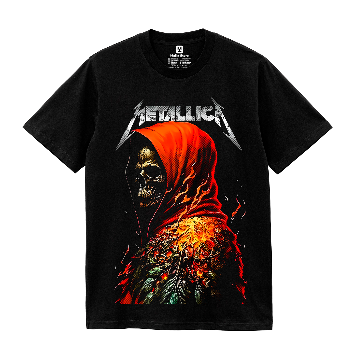 Polo Red Skull - Metallica (Regular Fit)