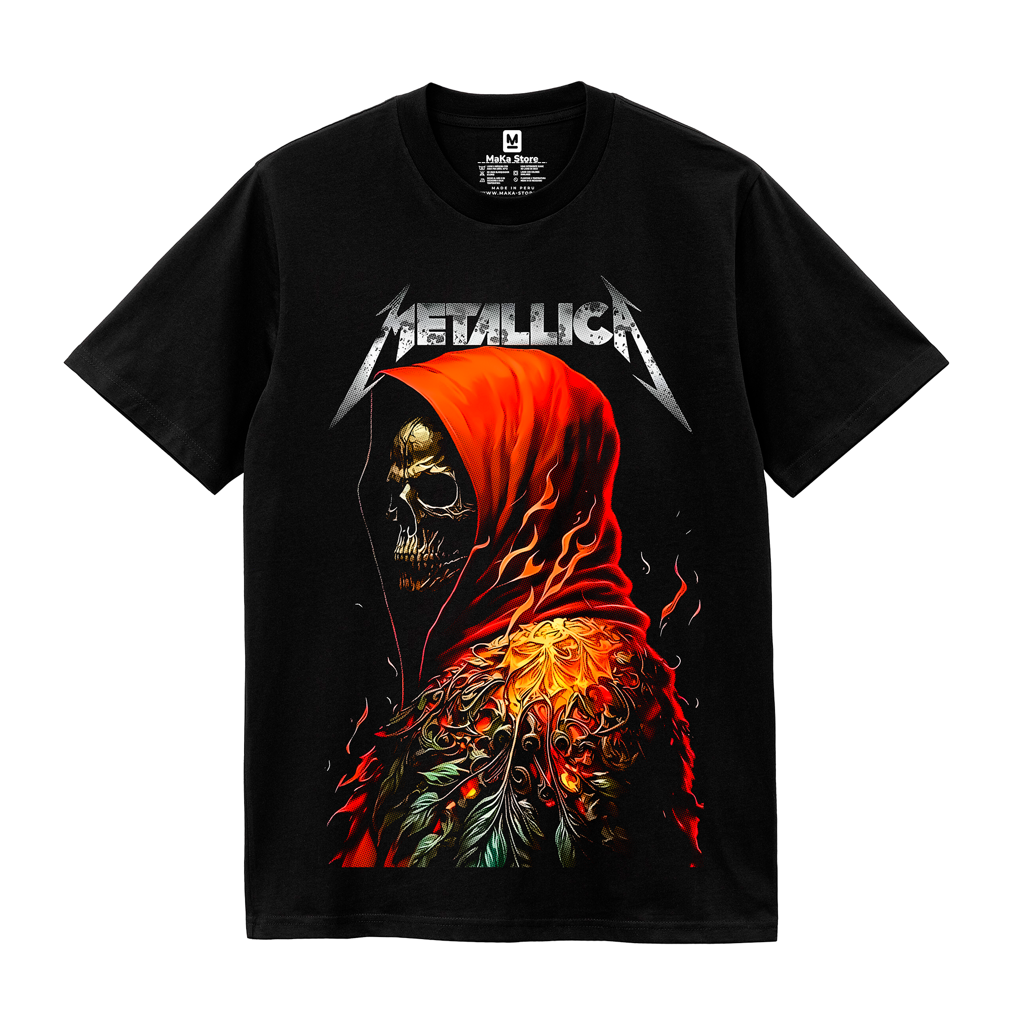 Polo Red Skull - Metallica (Regular Fit)