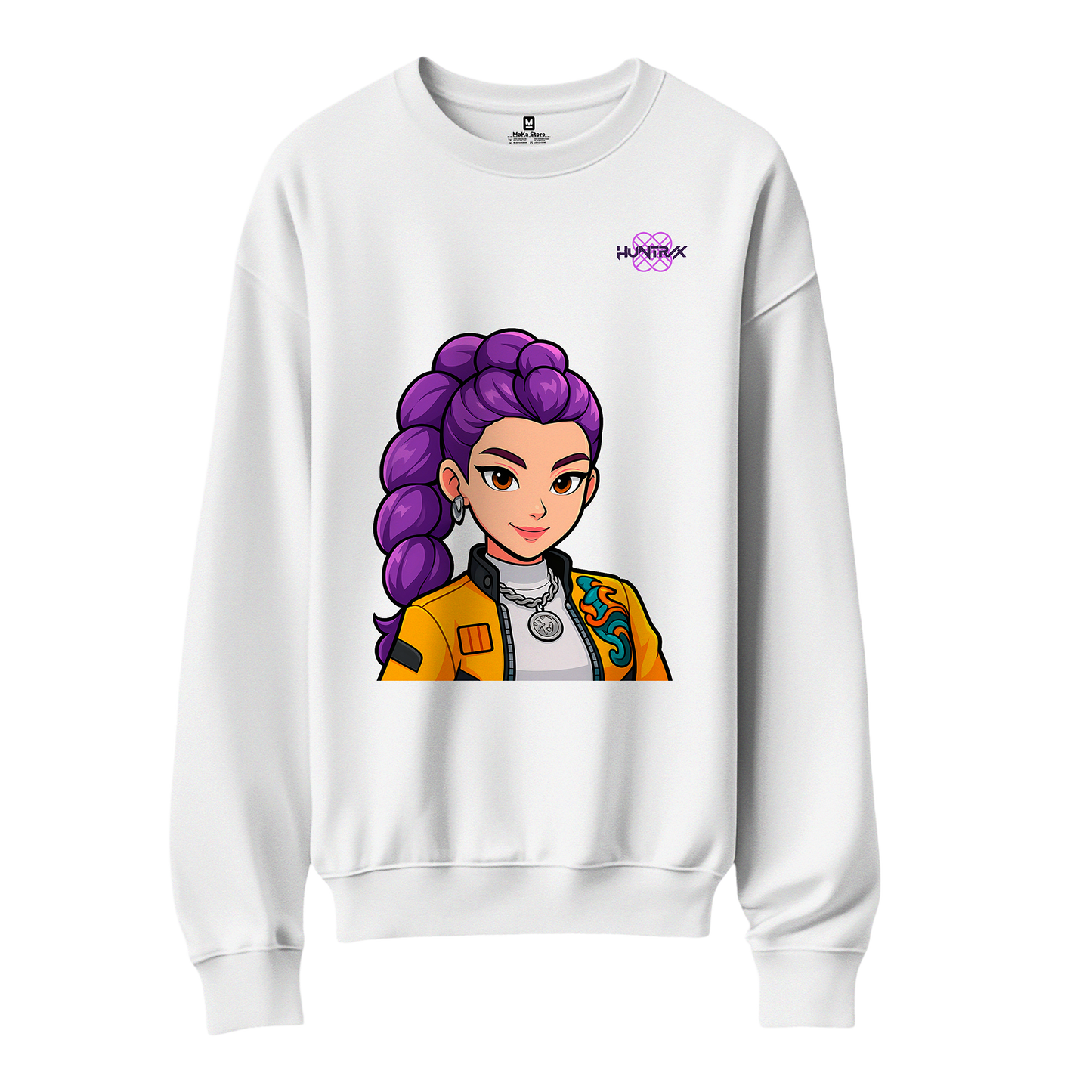 Polera Rumi Cartoon Guerreras K-Pop (Demon Hunters - Huntrix)