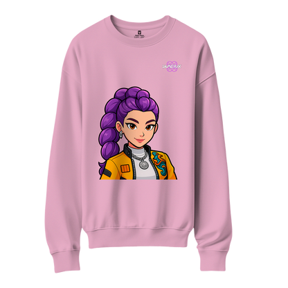 Polera Rumi Cartoon Guerreras K-Pop (Demon Hunters - Huntrix)