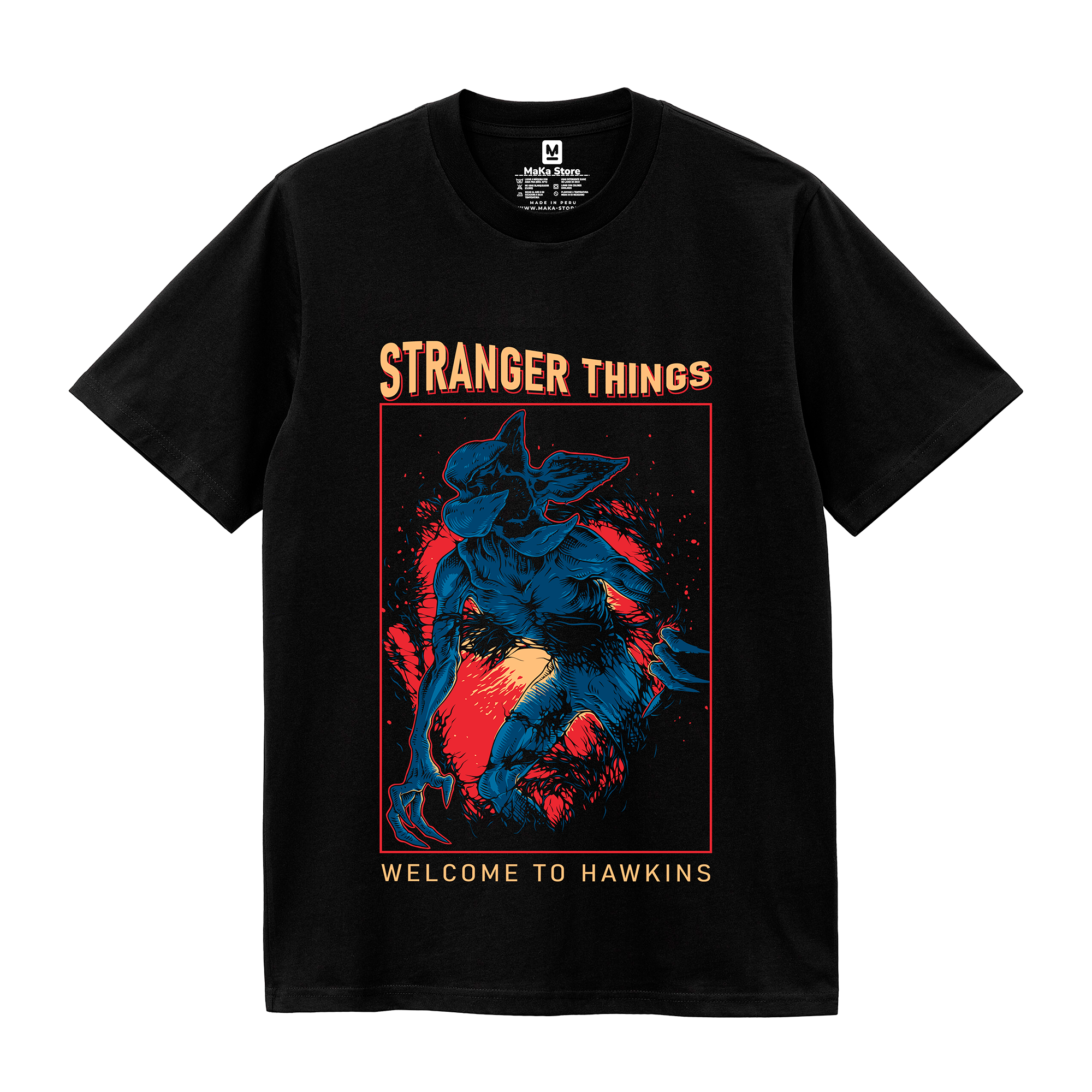 Polo Stranger Things - Demogorgon