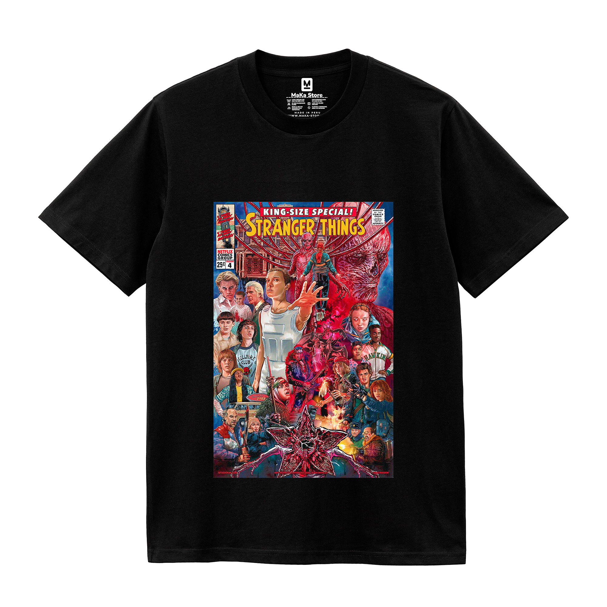 Polo Stranger Things - Modelo 3