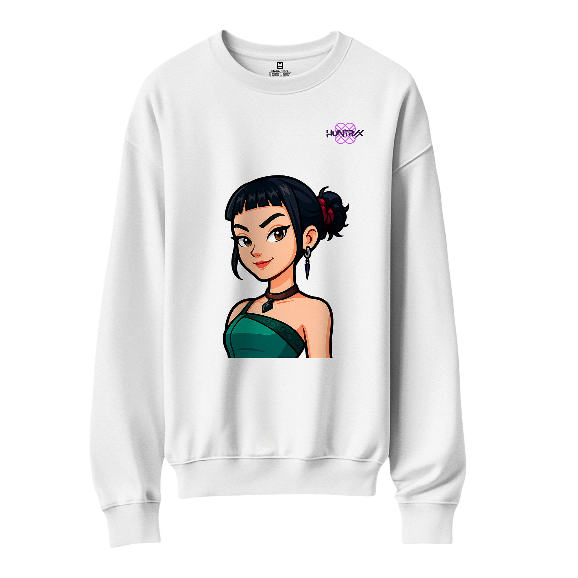 Polera Zoey Cartoon Guerreras K-Pop (Demon Hunters - Huntrix)