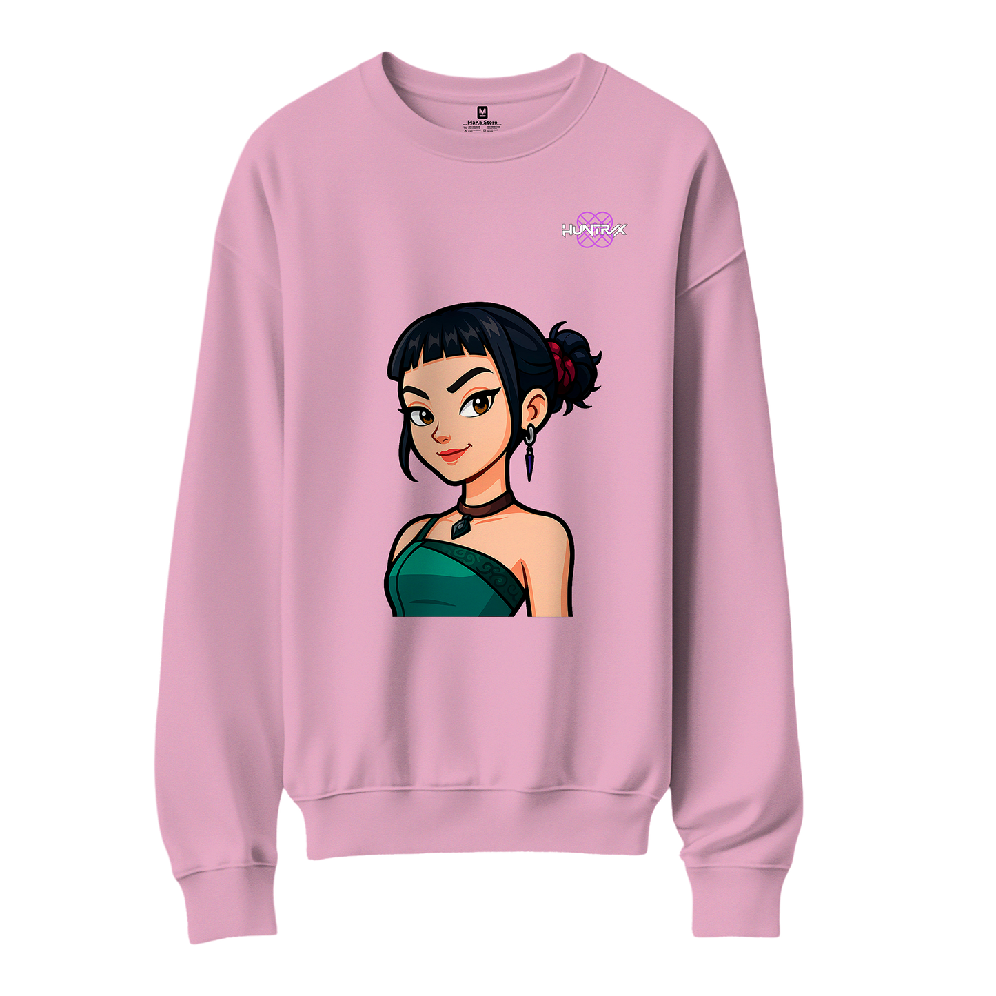 Polera Zoey Cartoon Guerreras K-Pop (Demon Hunters - Huntrix)
