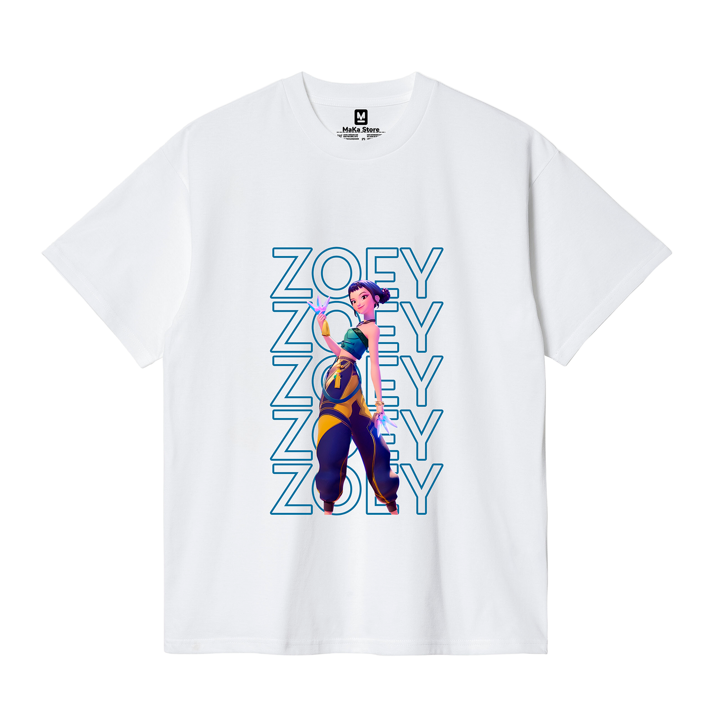 Polo Zoey Guerreras K-Pop (Demon Hunters - Huntrix)