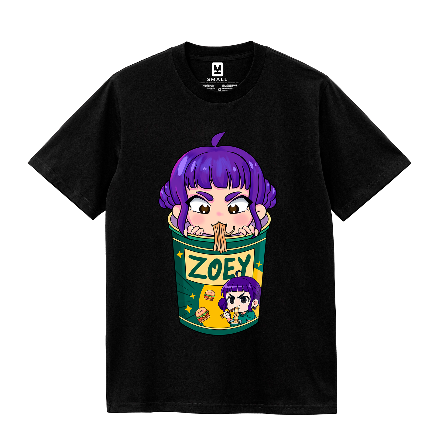 Polo Ramen Zoey - Guerreras K-Pop (Demon Hunters - Huntrix)