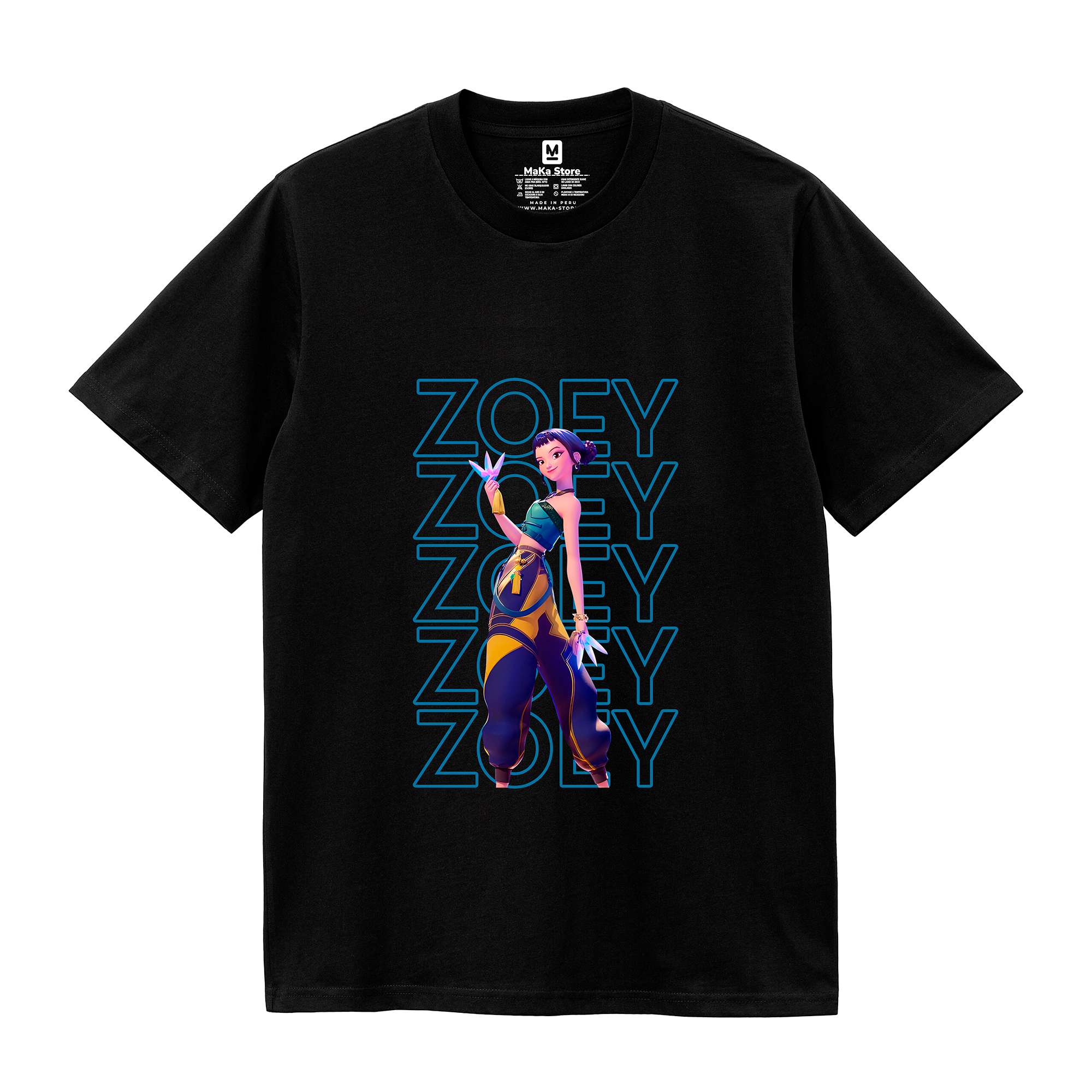Polo Zoey Guerreras K-Pop (Demon Hunters - Huntrix)